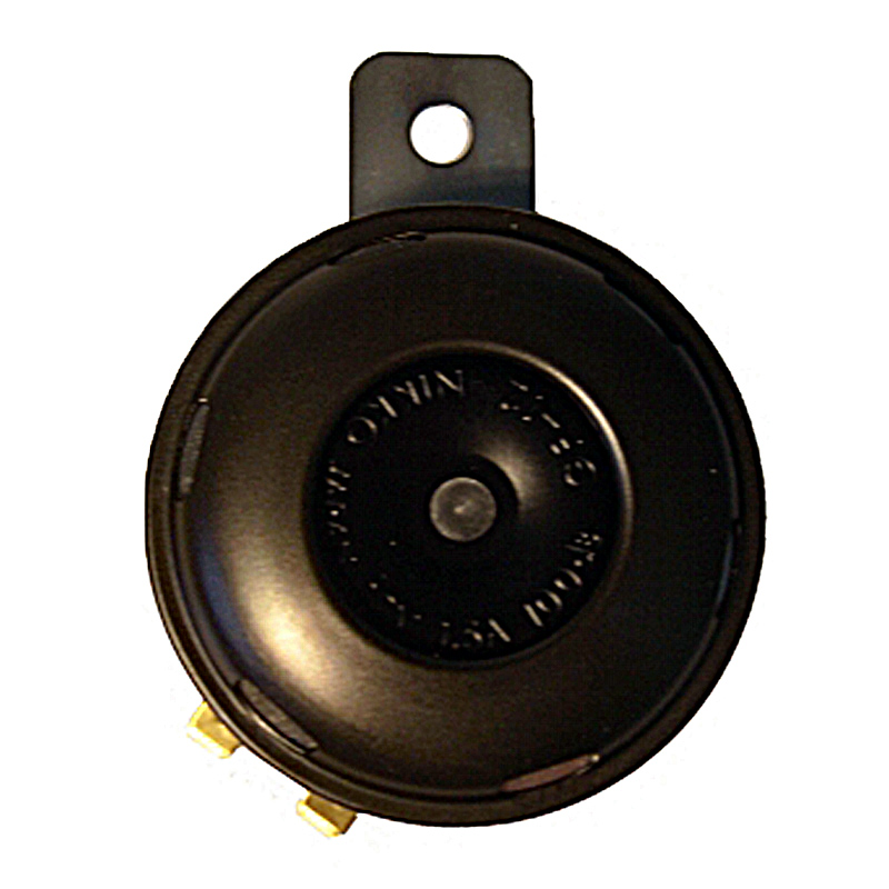 Claxon Nikko negro 12V CC  D.65mm