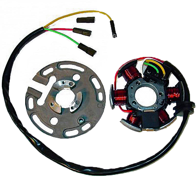Stator 6 Polos 12V 100W (Motor Minarelli 50 AM6/AM345)