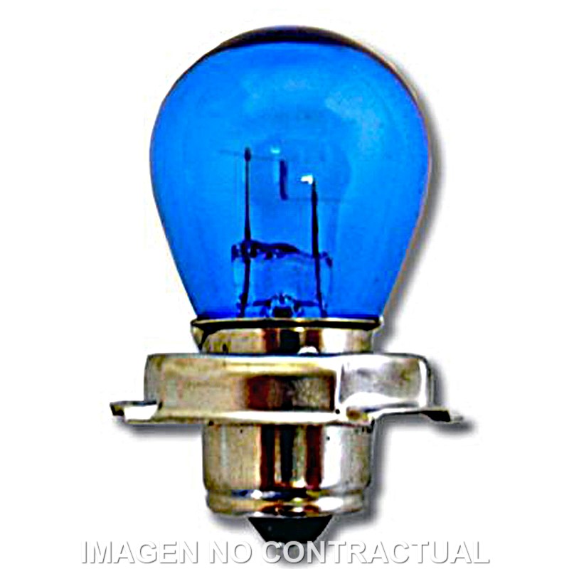 Lámpara Hert de óptica Ciclomotor 12V 18W Azul