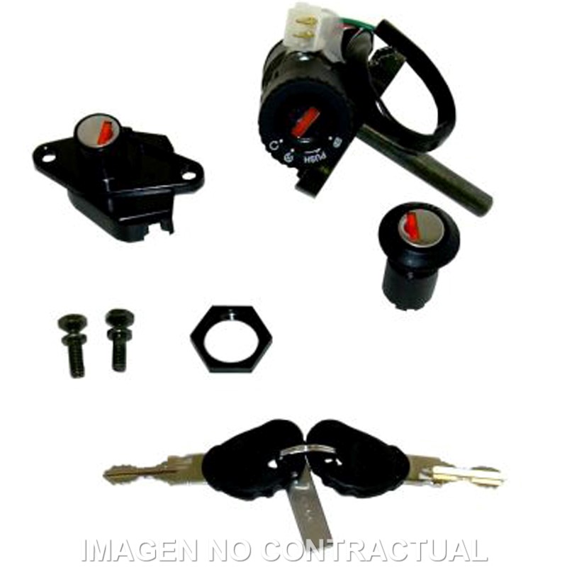 Kit contacto, sillín y guantera Aprilia Sport City 125