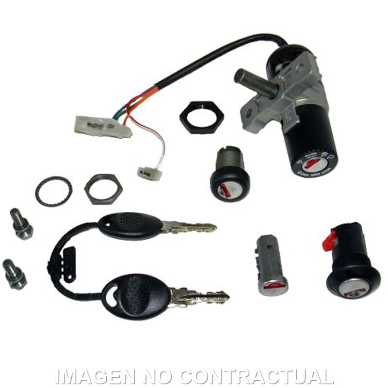 Kit contacto, sillín y guantera Aprilia SR 50