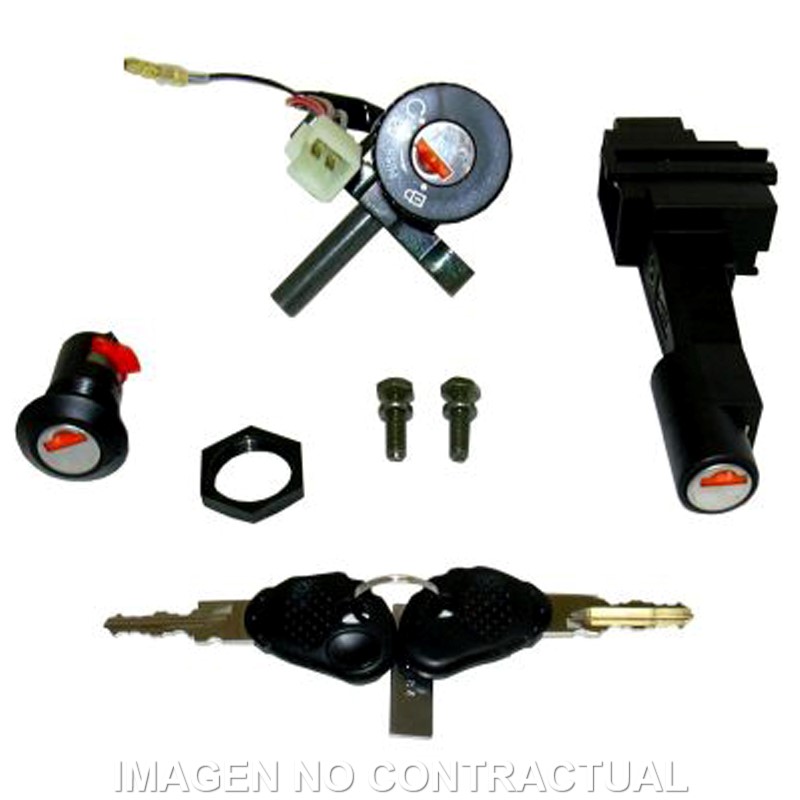 Kit contacto, sillín y guantera Malaguti Phantom 50