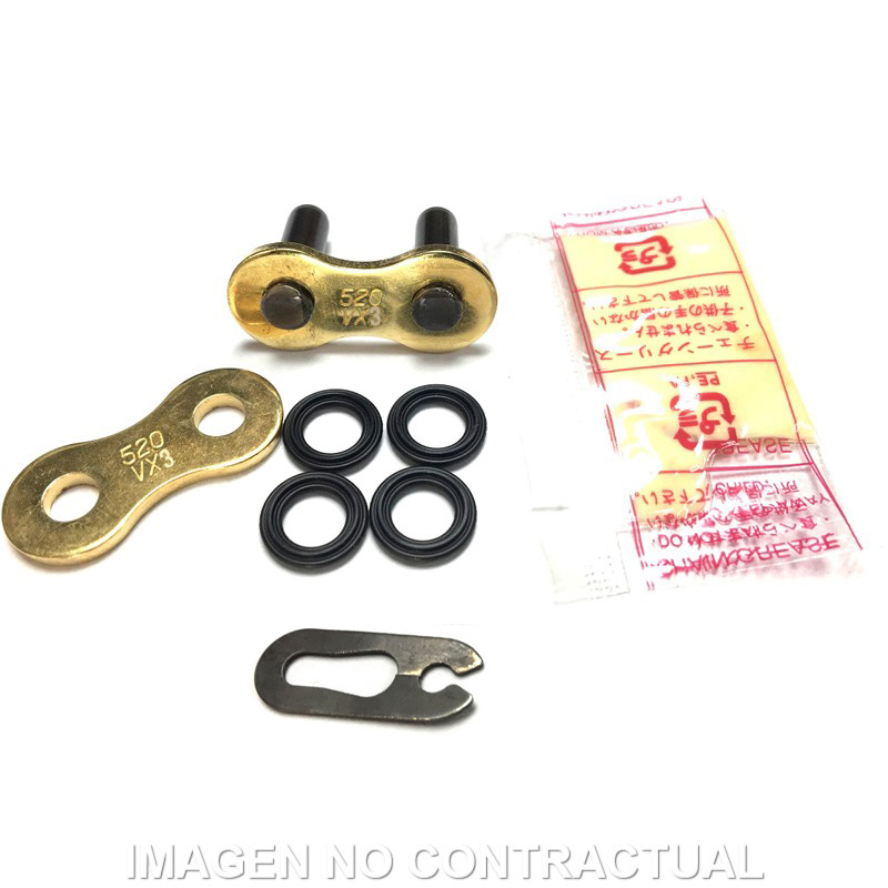 Enganche clip DID 520 VX3 (FJ)