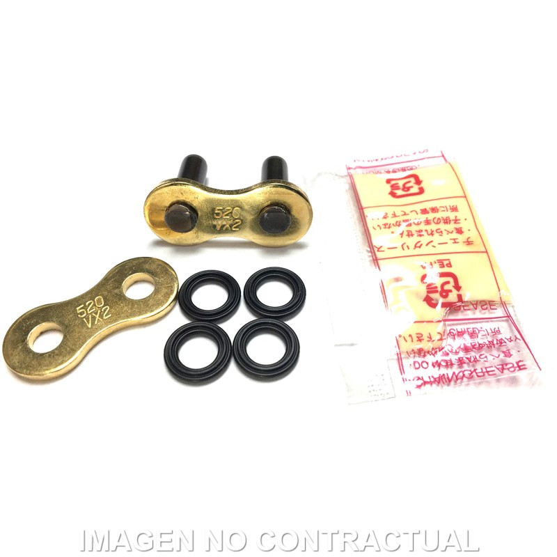 Enganche DID Remache 520 VX3 Oro