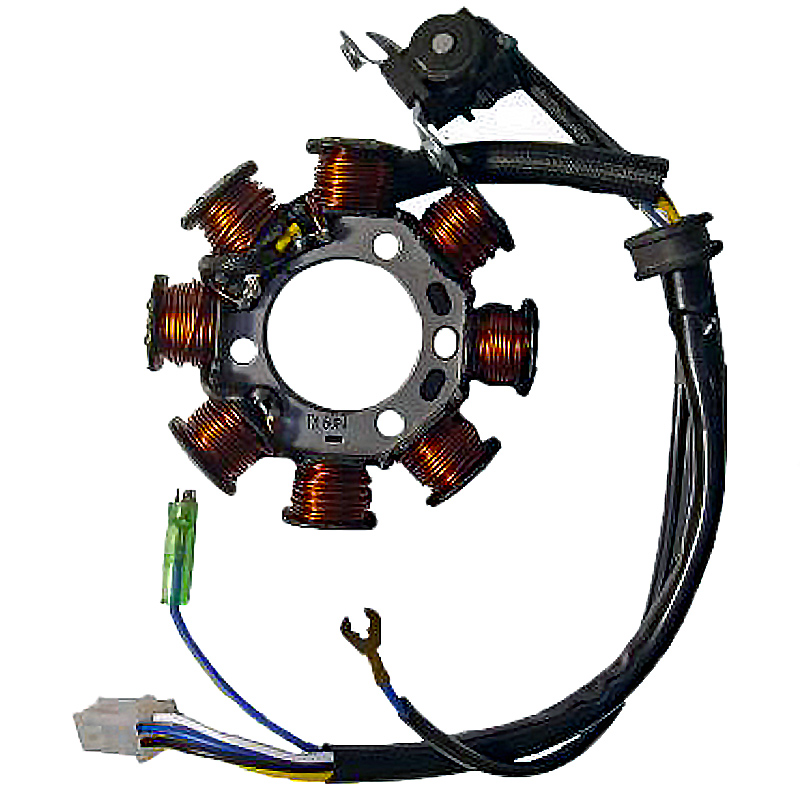 Stator 8 Polos Monofase/CC c/Pick-Up