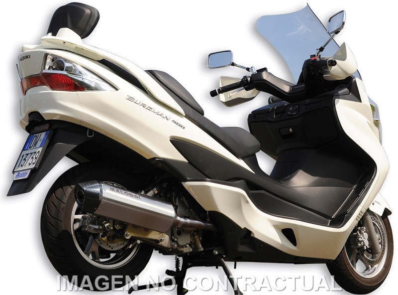 Escape Malossi RX Homologado Suzuki Burgman 400 K7