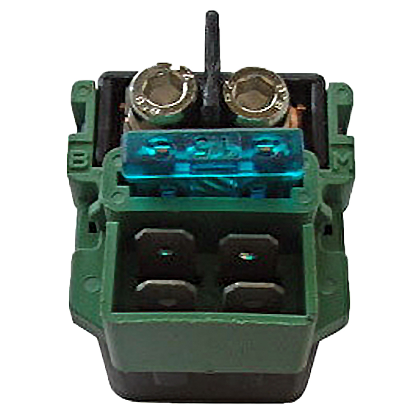 Rele de Arranque 12V - Con Fusible 15A - 4 Fastons