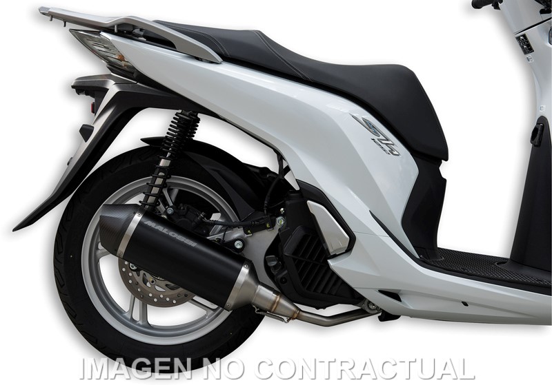 Escape Malossi RX Black Honda SH 125 ABS