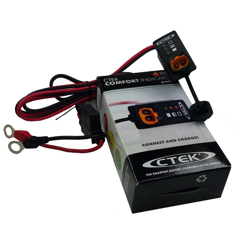 Indicador Carga CTEK con enchufe