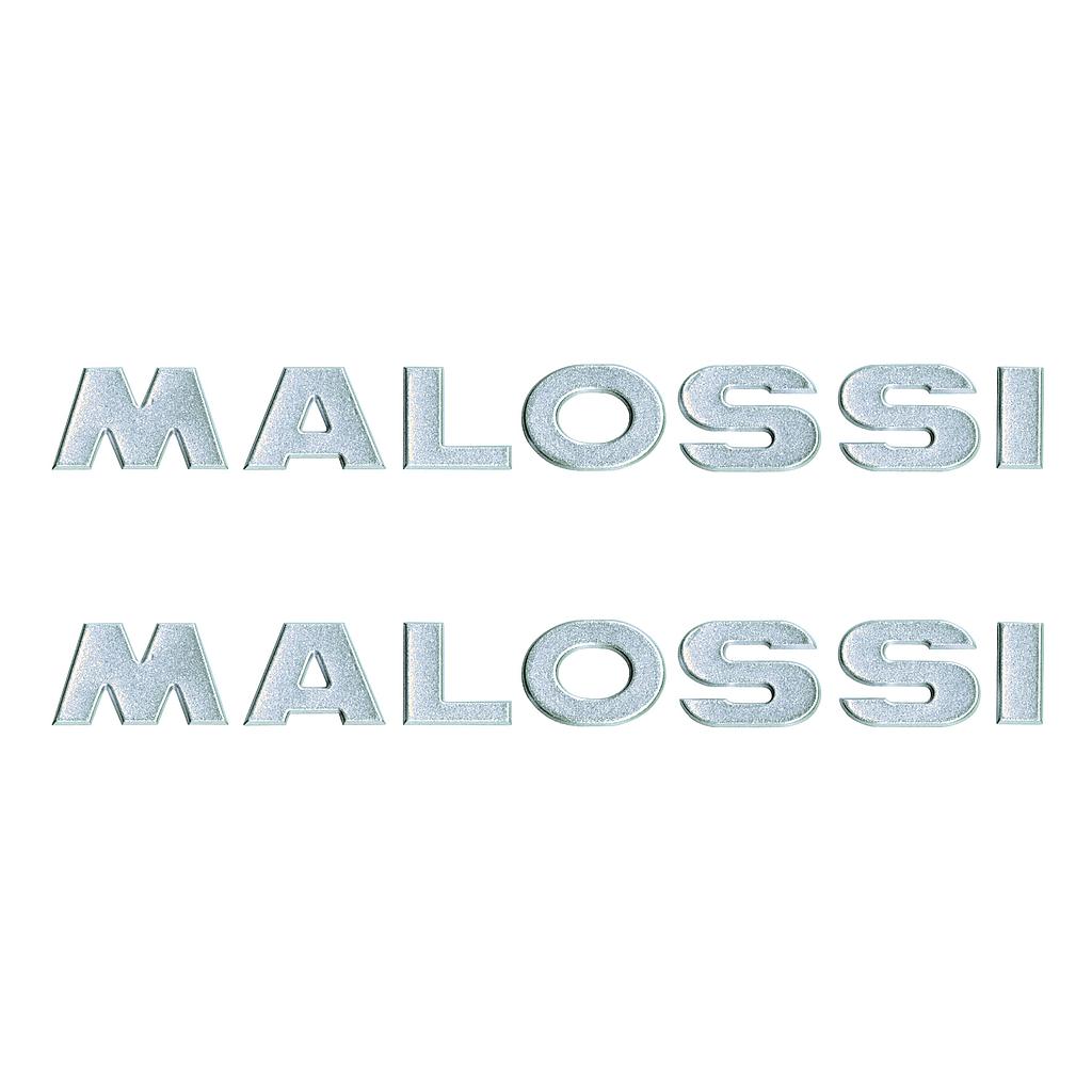 Adhesivos Malossi 3D cromados