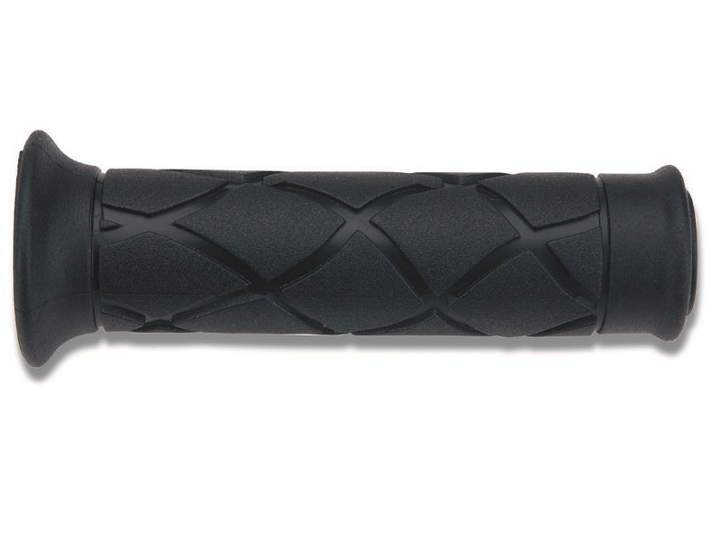 Puños Domino Scooter PVC Negros Abiertos D 22 mm L 120 mm
