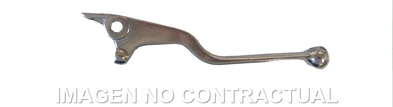 Maneta derecha cromada