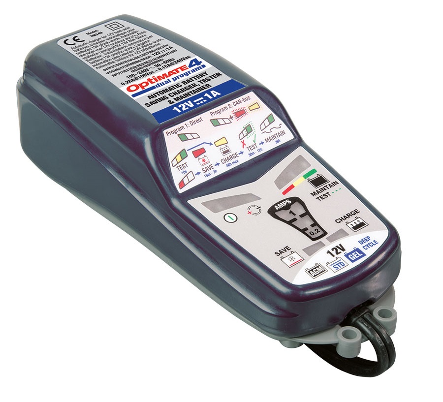 Cargador baterías Optimate 4 Dual Program TM-340