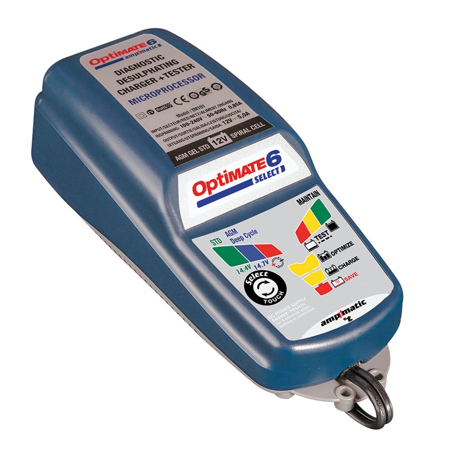 Cargador baterías Optimate 6 Select TM-190