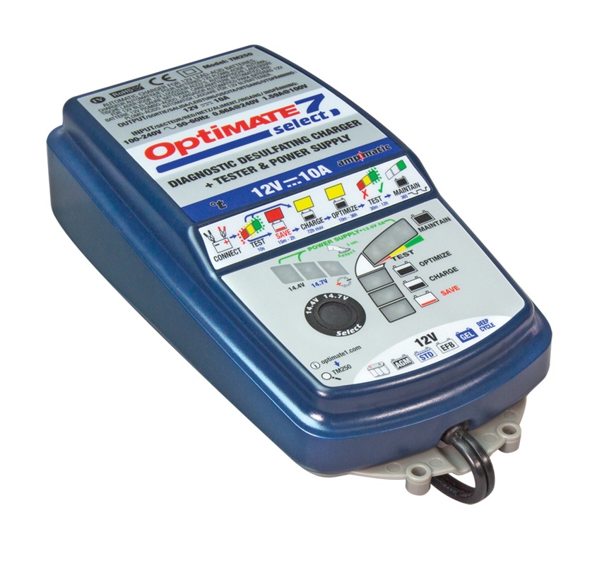 Cargador baterías Optimate 7 Select TM-250