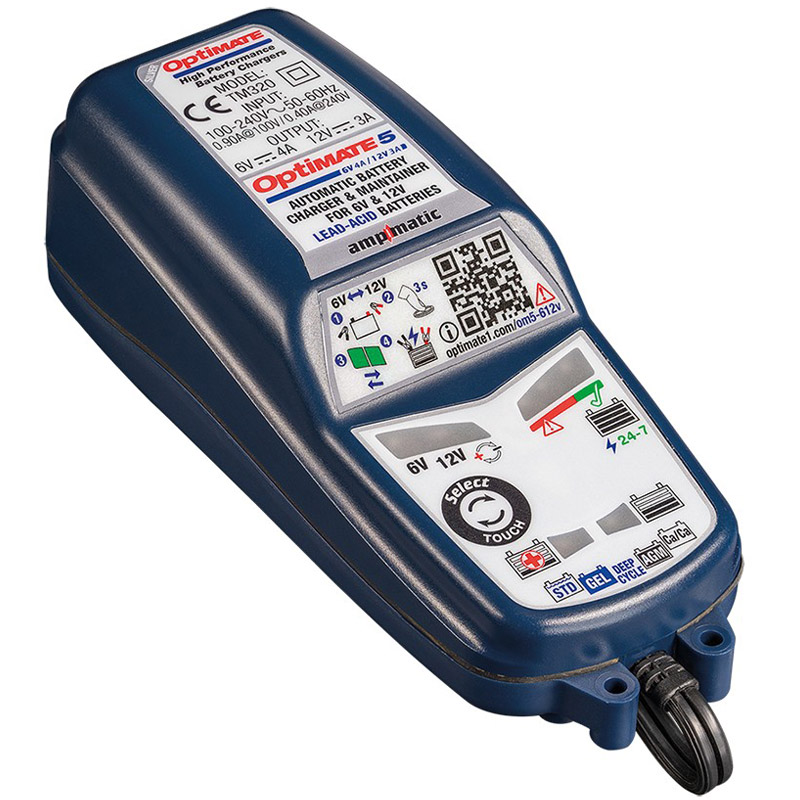 Cargador Baterías Optimate 5 6V-12V TM320