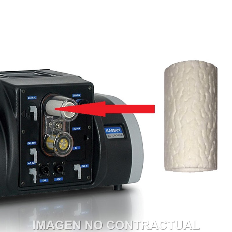 Filtro Texa tubular para analizador de gases Gasbox