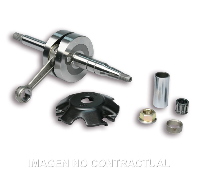 Cigüeñal RHQ Biela Titanio Bulon 12 mm  MHR Team Minarelli