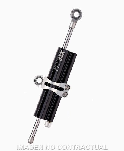 Amortiguador de dirección YSS  Negro Top Line 120 mm Clamp A