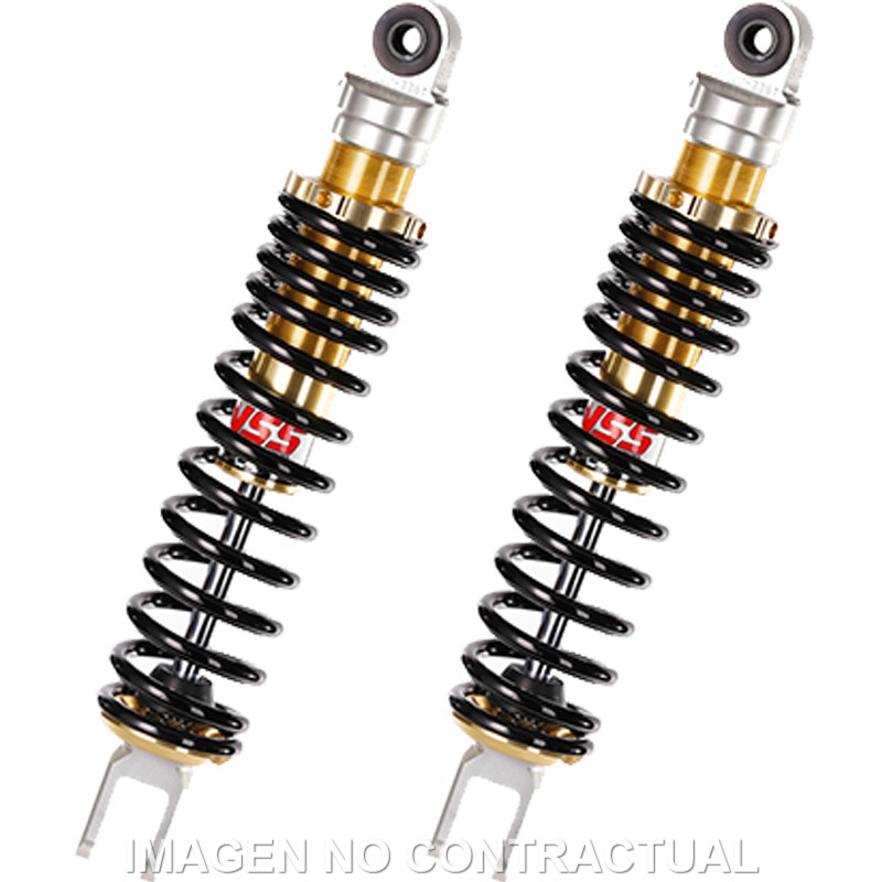Juego Amortiguadores Traseros YSS Gas c/ Regulación Yamaha Majesty 125/150/180