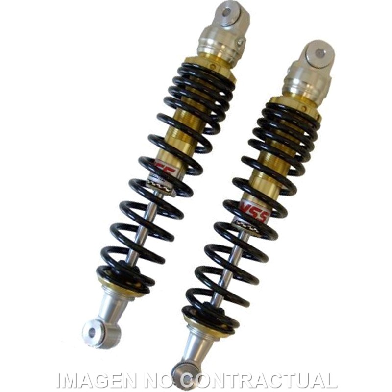 Juego Amortiguadores Traseros YSS Gas c/ Regulación Piaggio 125/250