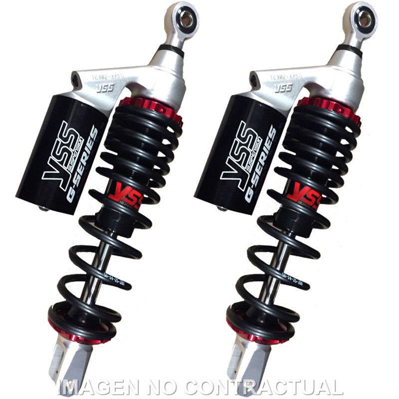 Juego amortiguadores YSS Gas Eco con botella Yamaha: N-Max 125