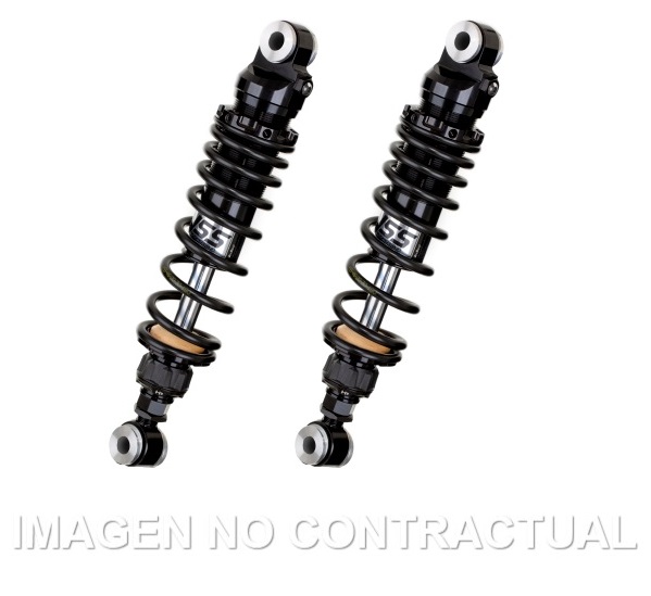 Juego Amortiguadores YSS Gas Top Line Black Edition Harley Davidson Street Glide