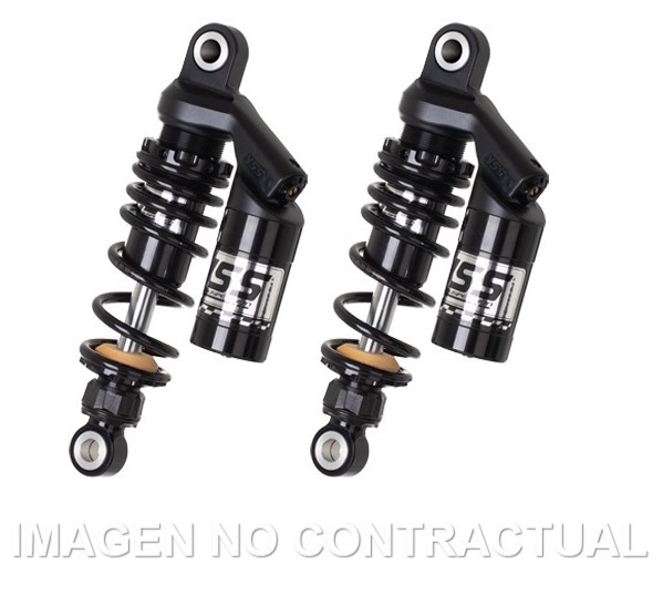 Juego Amortiguadores YSS Gas c/Botella Black Edition Yamaha Bolt